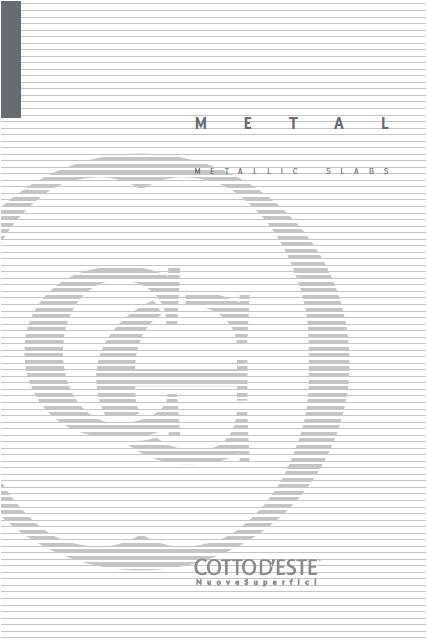 COTTO D' ESTE KERLITE | METAL | 2 Χρώματα ←enter